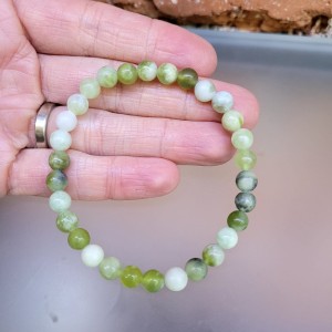 Zamówienie. Bransoletka jadeit ciemniejsza